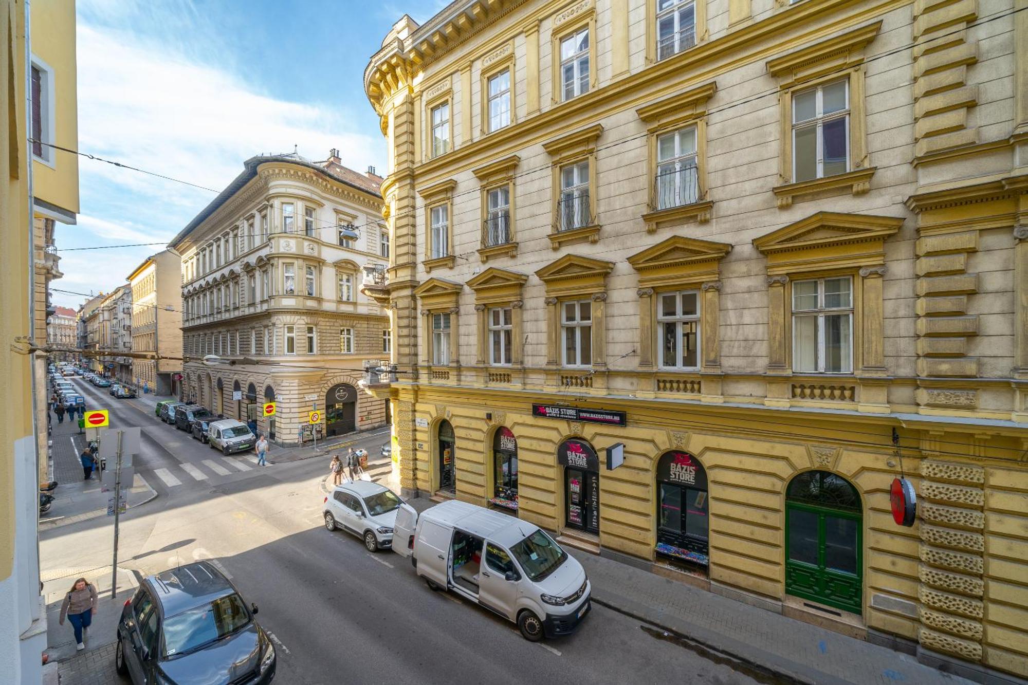 Rakoczi Stylish Entire Apartment Budapest Exterior foto